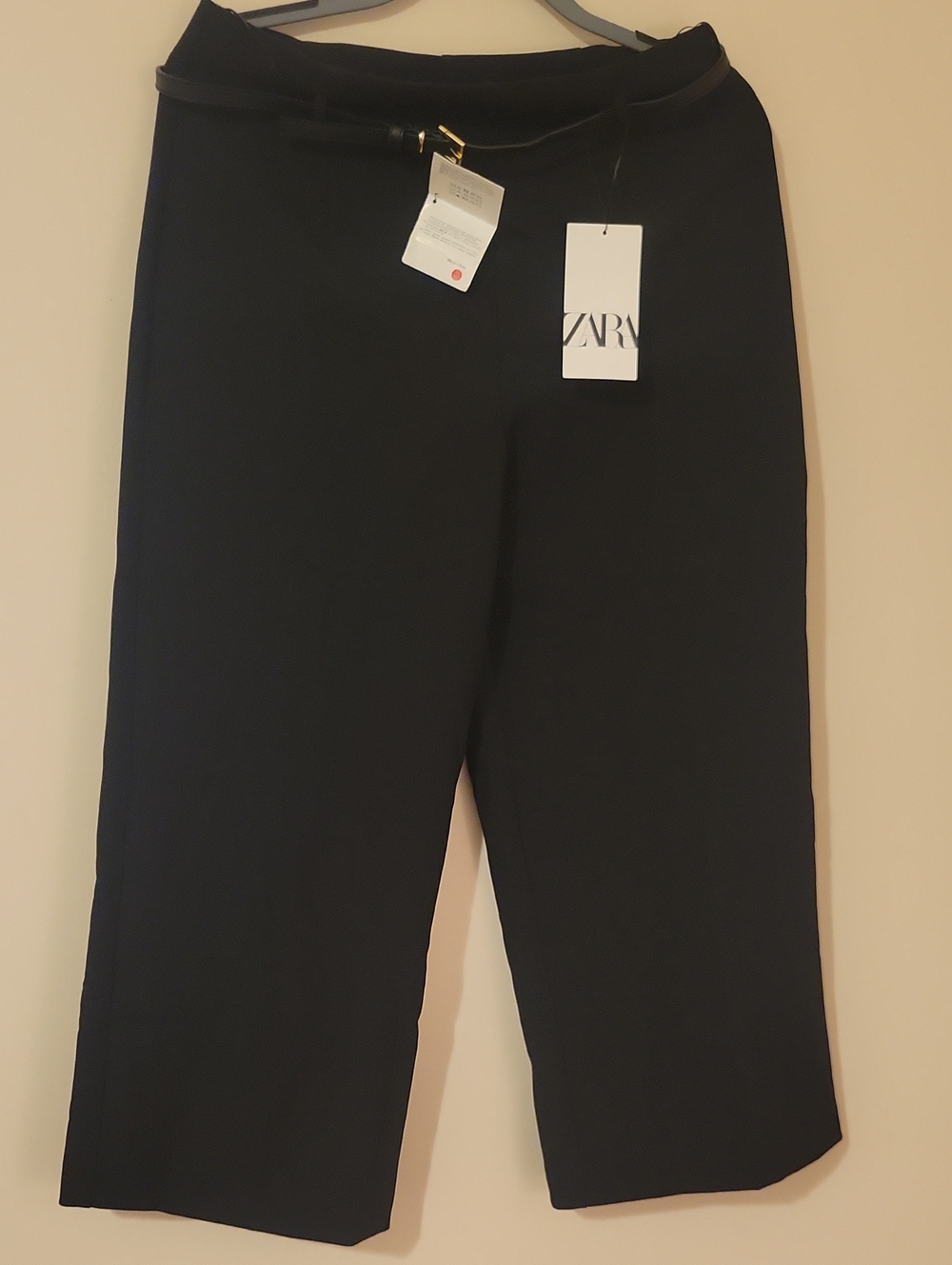 #12G Zara Women’s Black Straight-Leg Dress Pants